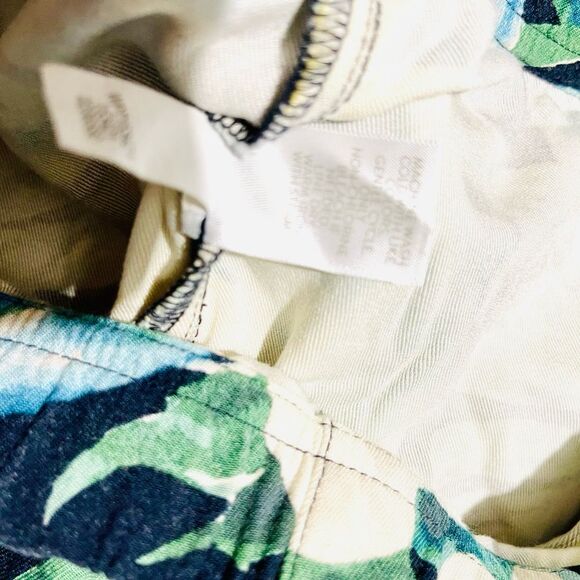 J.Jill shorts tropical floral beach resort summer relaxed fit women’s M - Picture 10 of 10